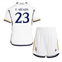 Real Madrid Ferland Mendy #23 Domaci Dres za djecu 2023-24 Kratak Rukav (+ Kratke hlače)